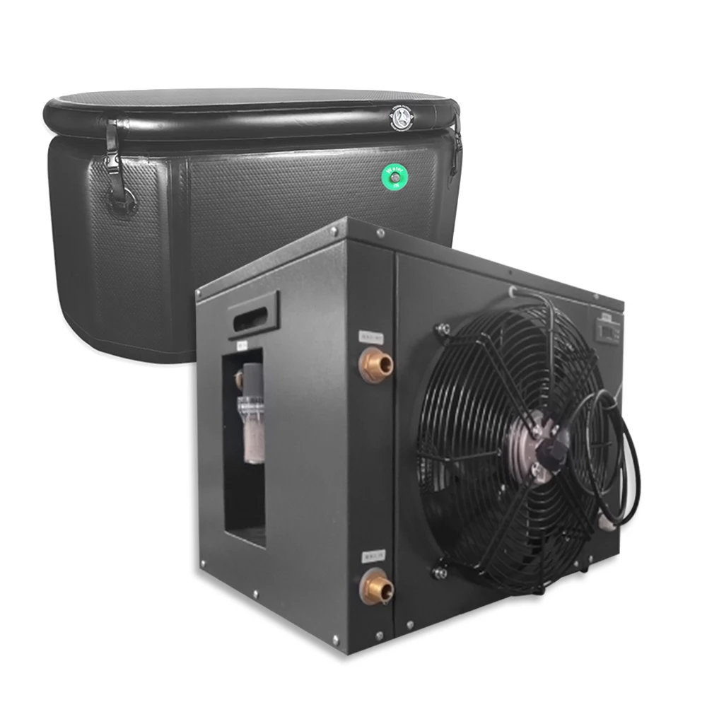 Оптовая цена охладитель воды 1 hp гликоль Ледяная Ванна холодное погружение с водяным охладителем