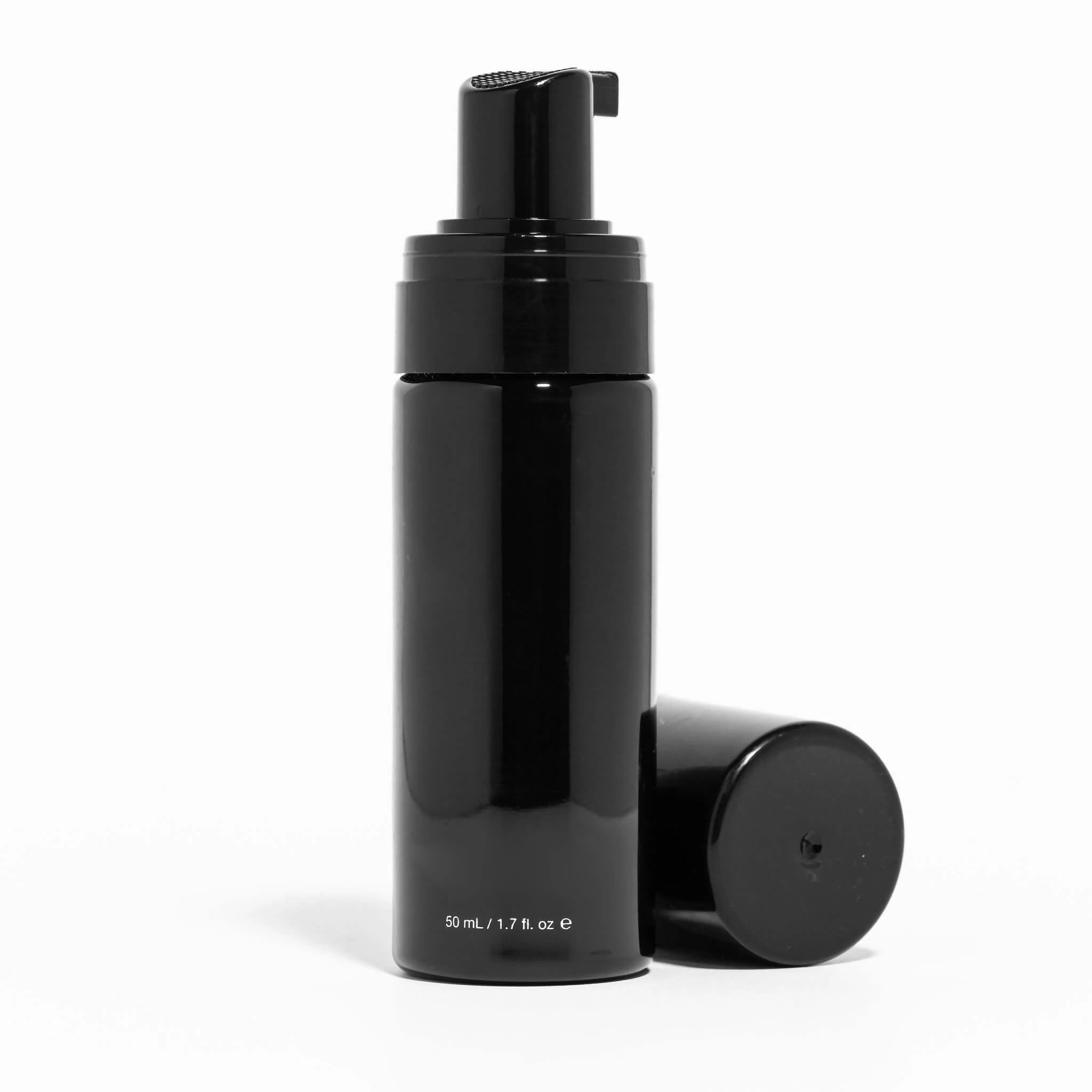 Fashion Green Natural lash shampoo private label oil free lash shampoo kit100 150 ML lash extensions shampoo bottle with brush