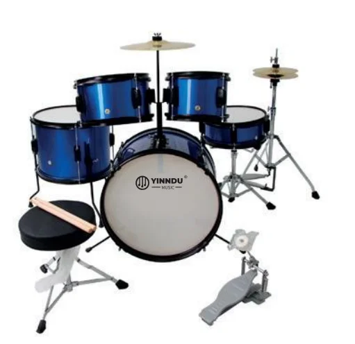 Best Choice Products  WY500  5-Piece Complete KIDS Drum Set /Cymbal Stands, Stool, Drum Pedal, Sticks, Floor Tom, Snare for kids
