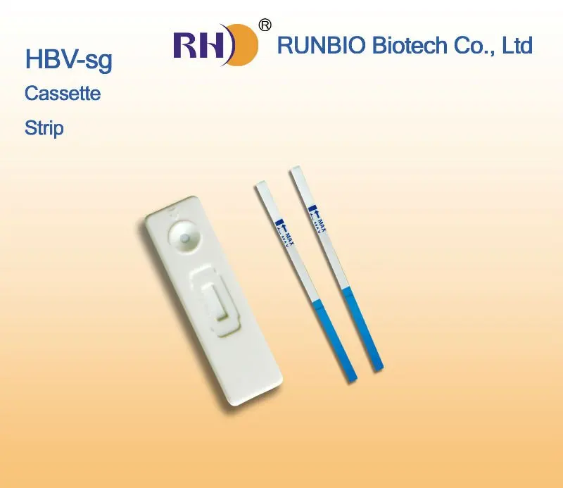 Runbio one step Hepatitis B virus test kit HBV Test with wholesale price