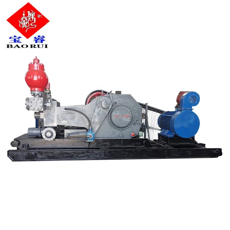 
China Unitized Belt Pulley + Belts Mud Pump Units Driven by Electric VFD 
