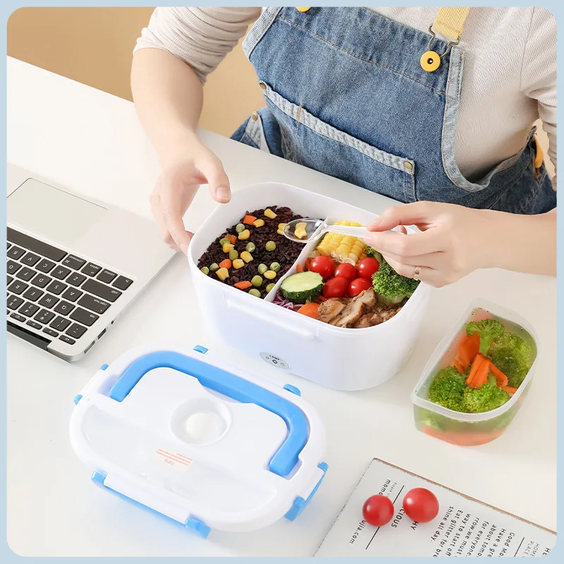 Electric Lunch Box Food Heating Stainless Steel Household Eco Friendly Portable Thermo Lunch Box