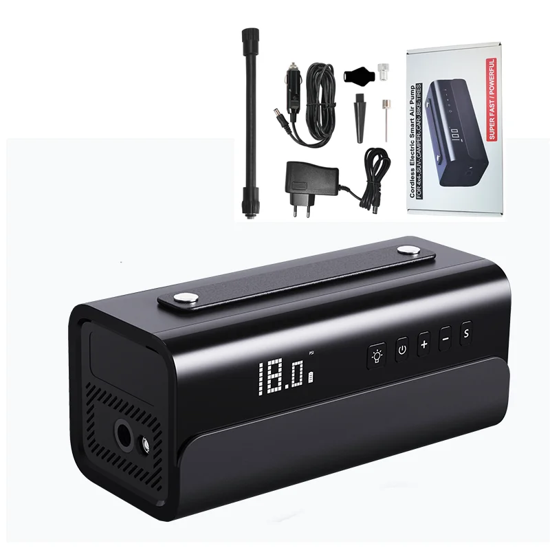 YIJING Tire Inflator Portable Air Compressor Rechargenable Cordless Air Pump For SUV SUP Offraod Car Tires