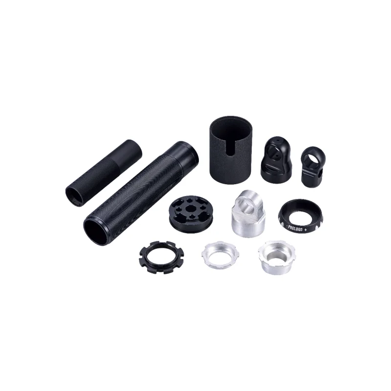 Good Quality CNC Machining Custom Metal Toy Parts Lock Parts Corrugated Screw Threaded Tube