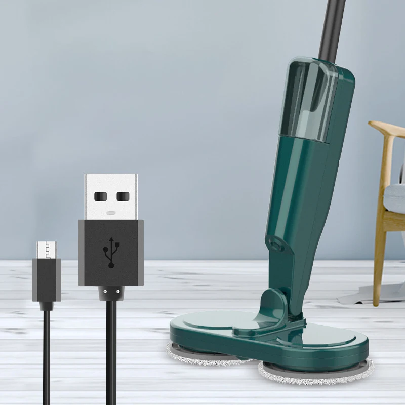 ZQ69 Cordless Electric Mop Electric Mop Water Spray Powerful Floor Cleaner Powerful Cleaner  Waxing  Home  Mop