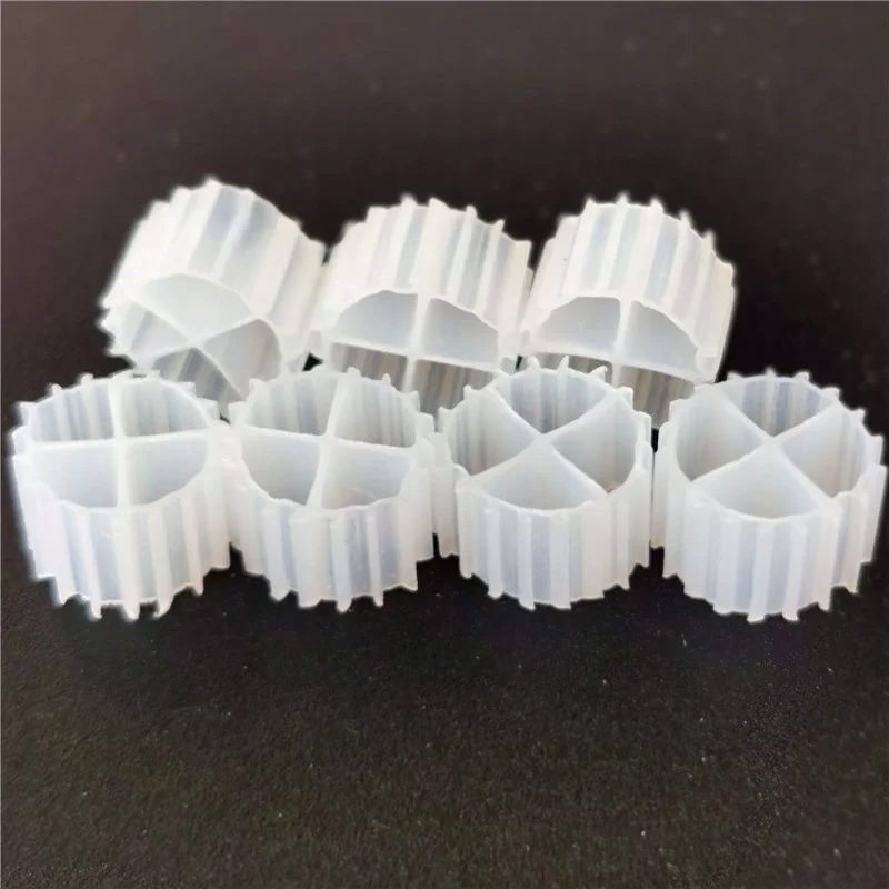 
100% virgin HDPE material mbbr bio filter media 
