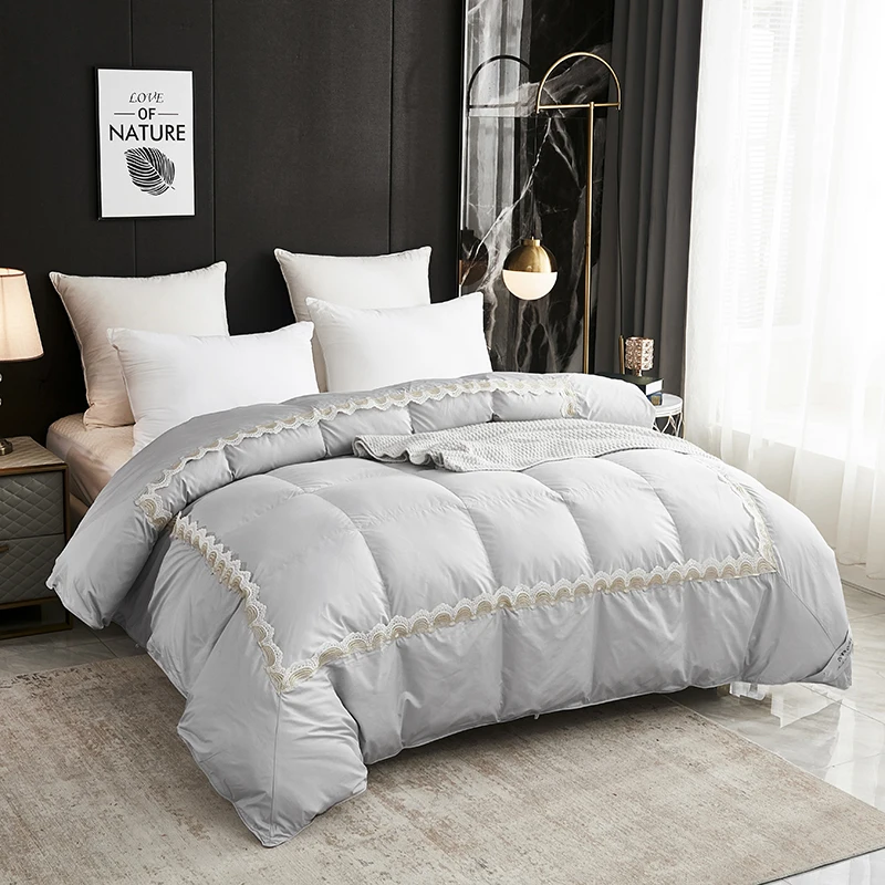 Customized size and Color Warm Goose down duvet comforter
