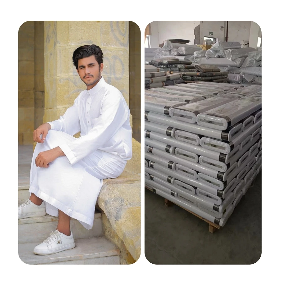 thobe fabric supplier islamic muslim fabric clothing muslim men thobe arabic thobe fabric for muslim dress