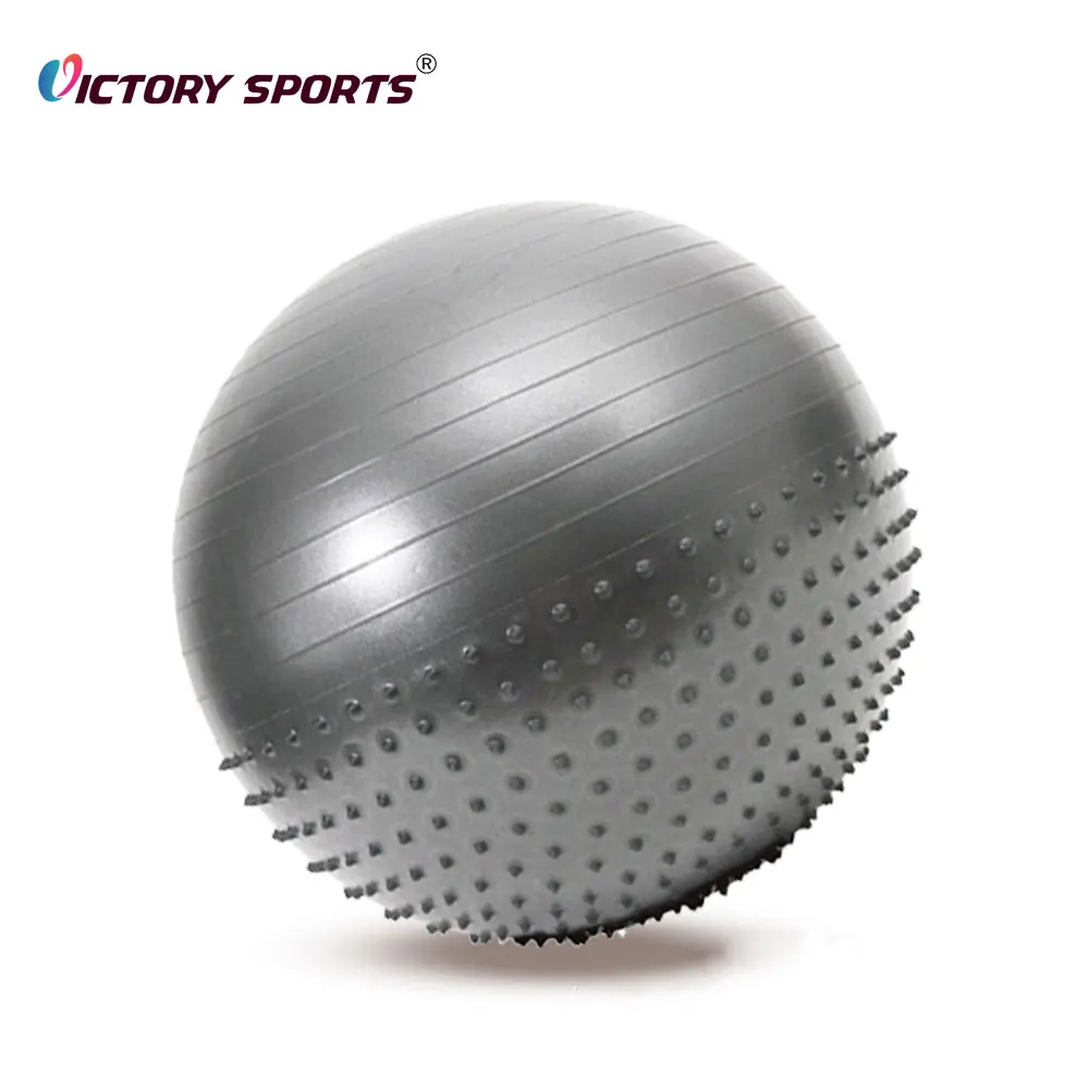 Balance Training Colorful Pvc Swiss Ball Workout Exercise Ball Big Gold Red Yoga Ball