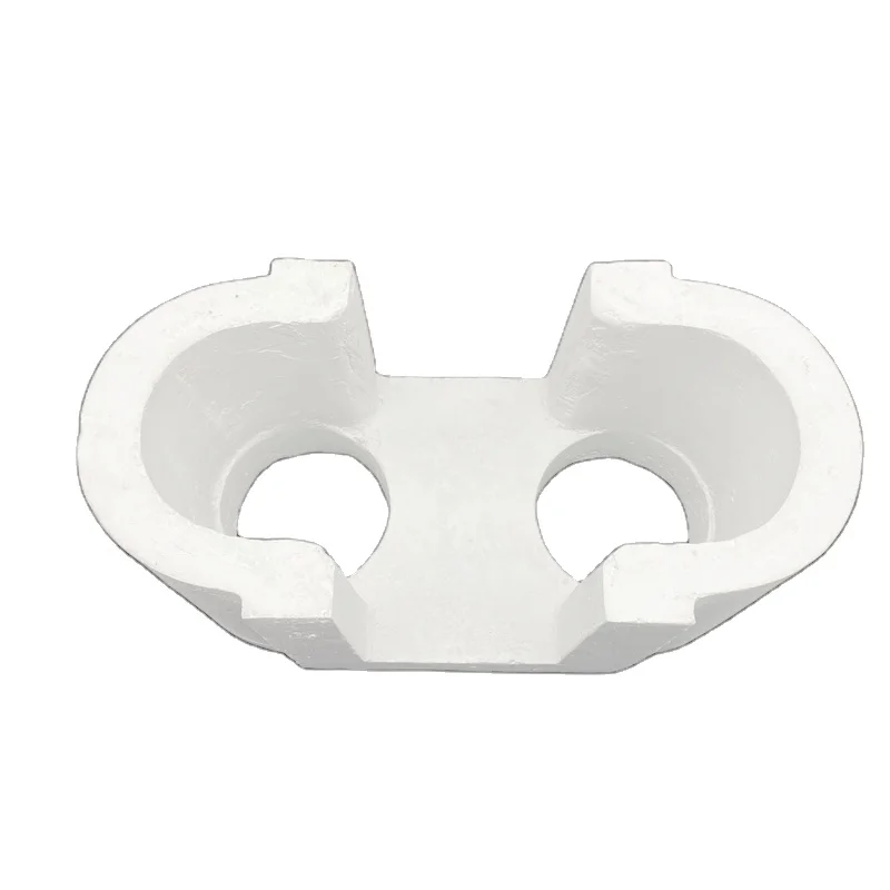 Aluminum Silicate Distribution Plate Distributing Launder For Aluminum Casting Product on