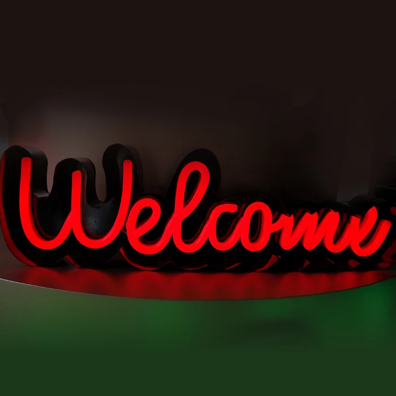 
Iron Plate custom neon signs led letter sign indoor wall signs 