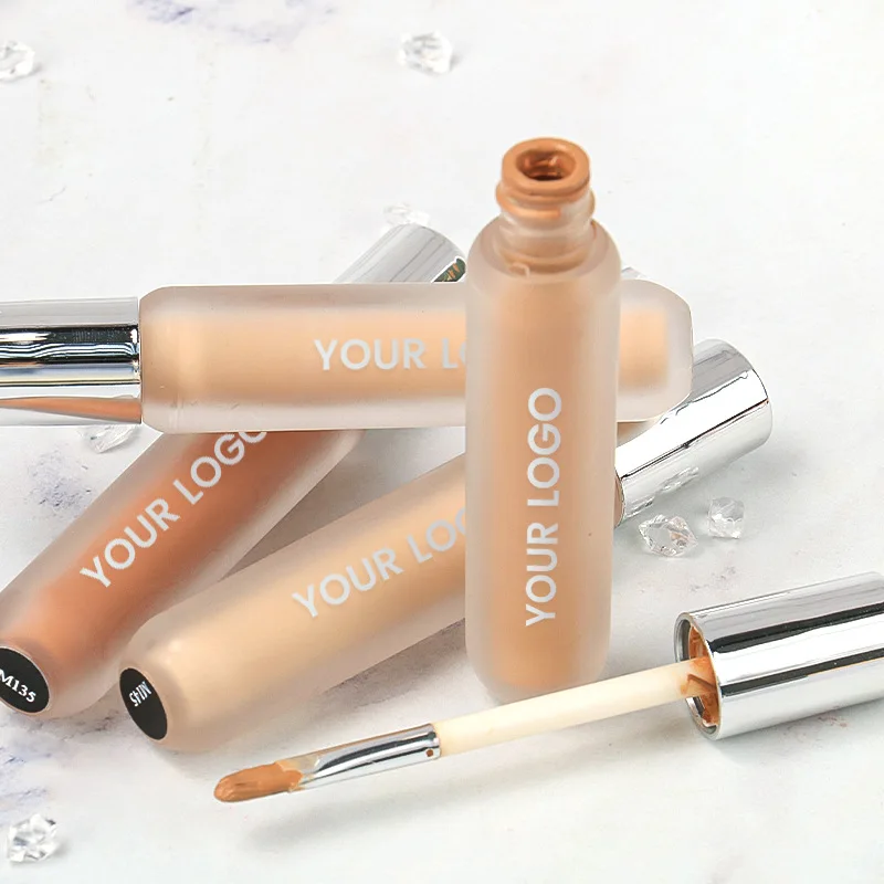 SENKA Logo Customized Full Coverage High Definition Liquid Concealer Palette Private Label Color Corrector Matte Concealer