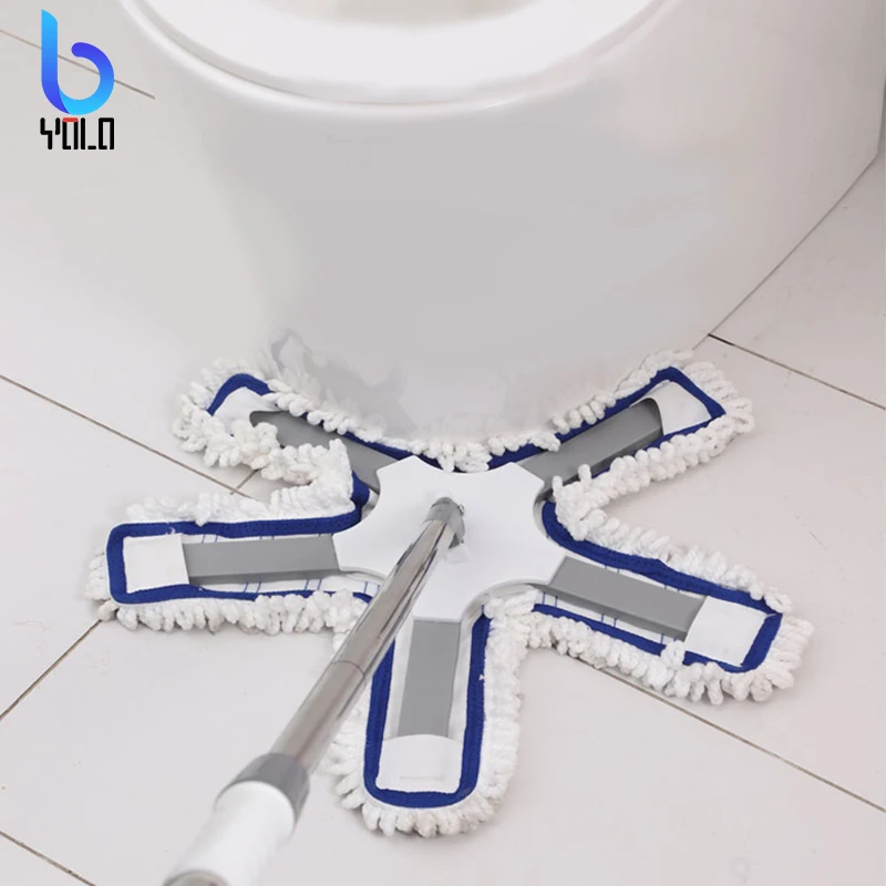 Yolo 2022 Five-pointed star households cleaning supplies cleaning mops floor mop