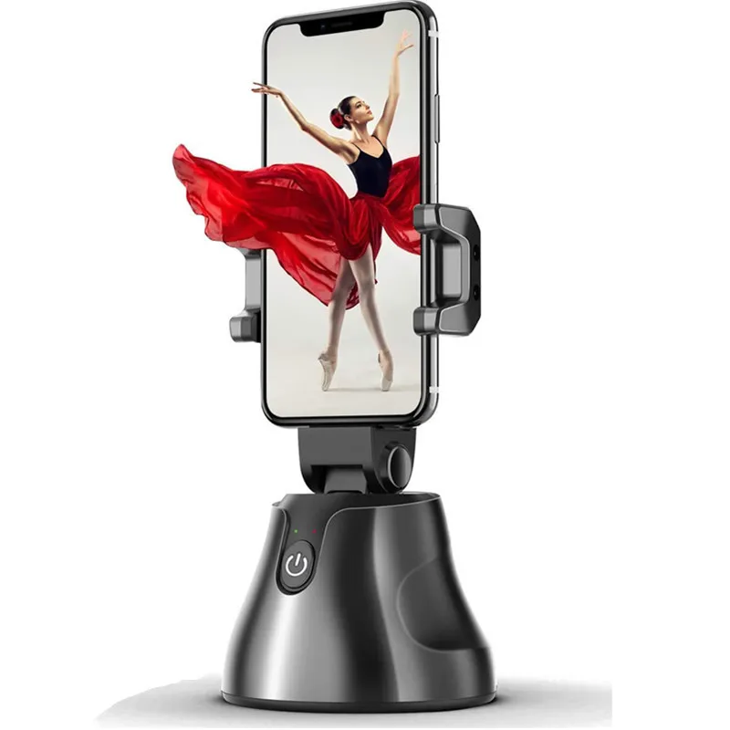 Factory Price for 360 Rotation Auto Face Tracking Phone Holer Object Ring Light Shooting Tracking Gimbal Smart Selfie Stick