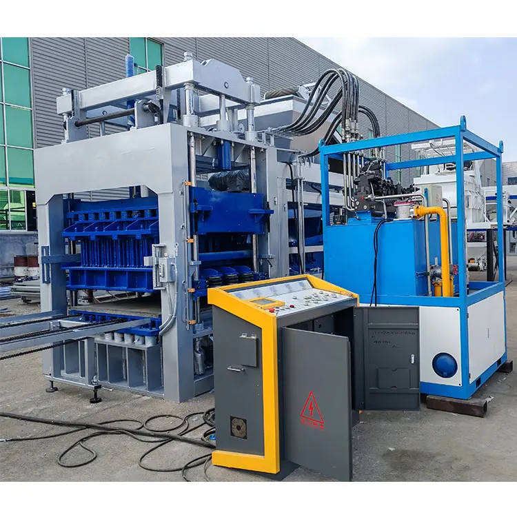 SY Construction EPS пенный блок формовочная машина QT18-15 полностью автоматическая для производства бетонных блоков производственная линия продажи