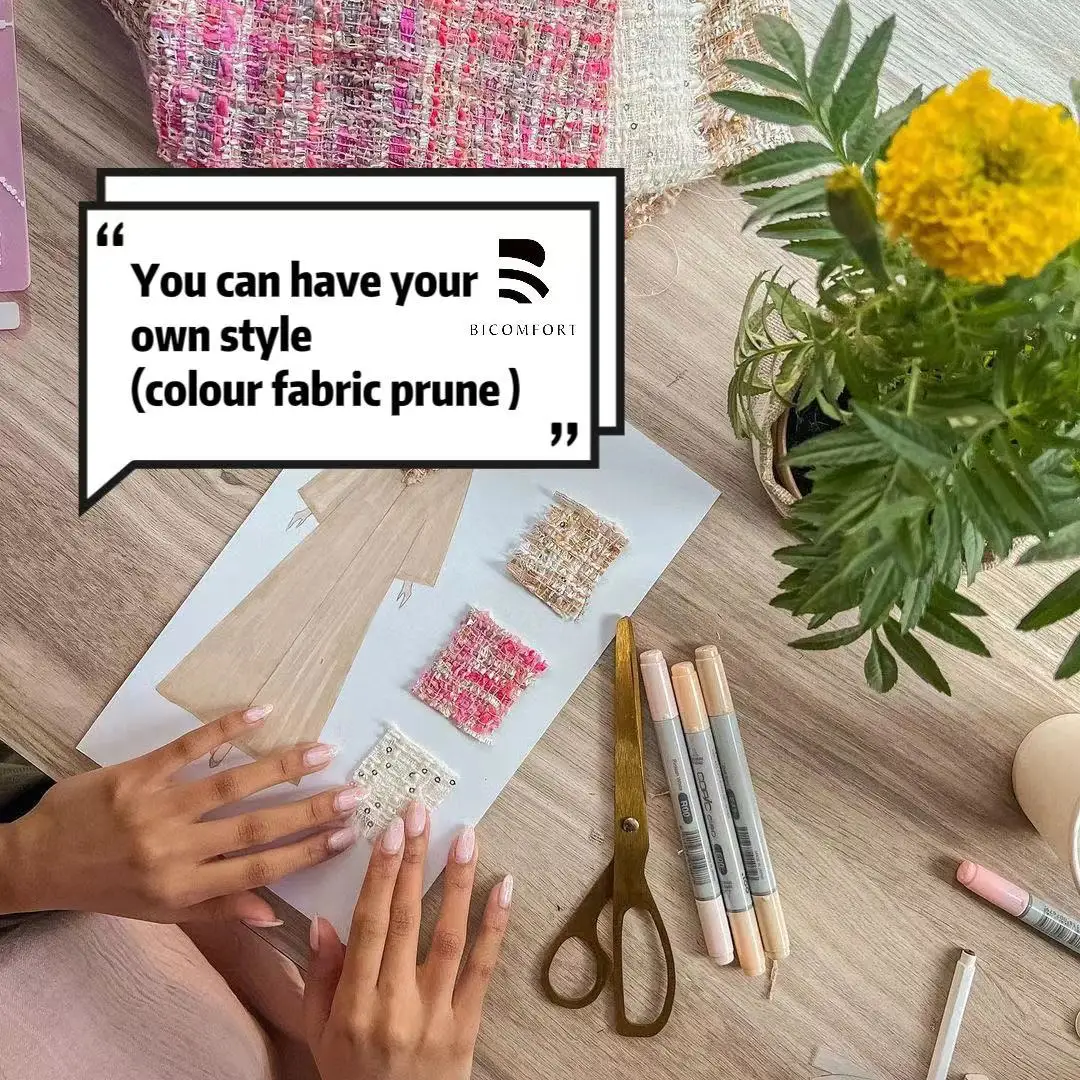 Bicomfort Clothes Women Muslim Loose Fit Dress Solid Color Pleated Long Sleeve O-Neck Casual Dress Undefined