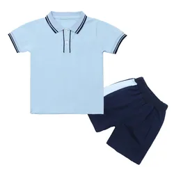 wholesale school uniform polo shirts design sports tracksuit children primary school uniforms
