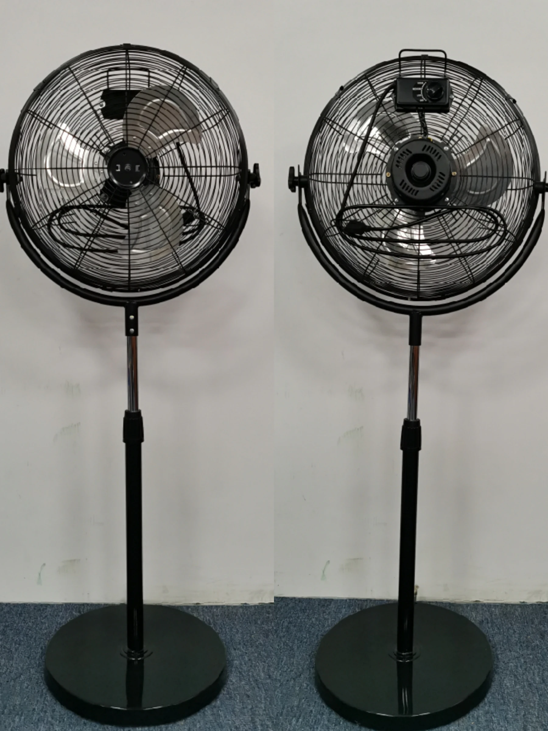 18 Inch warehouse workshop restrurant used Industrial Fan with 3 speed adjustable and aluminum blades