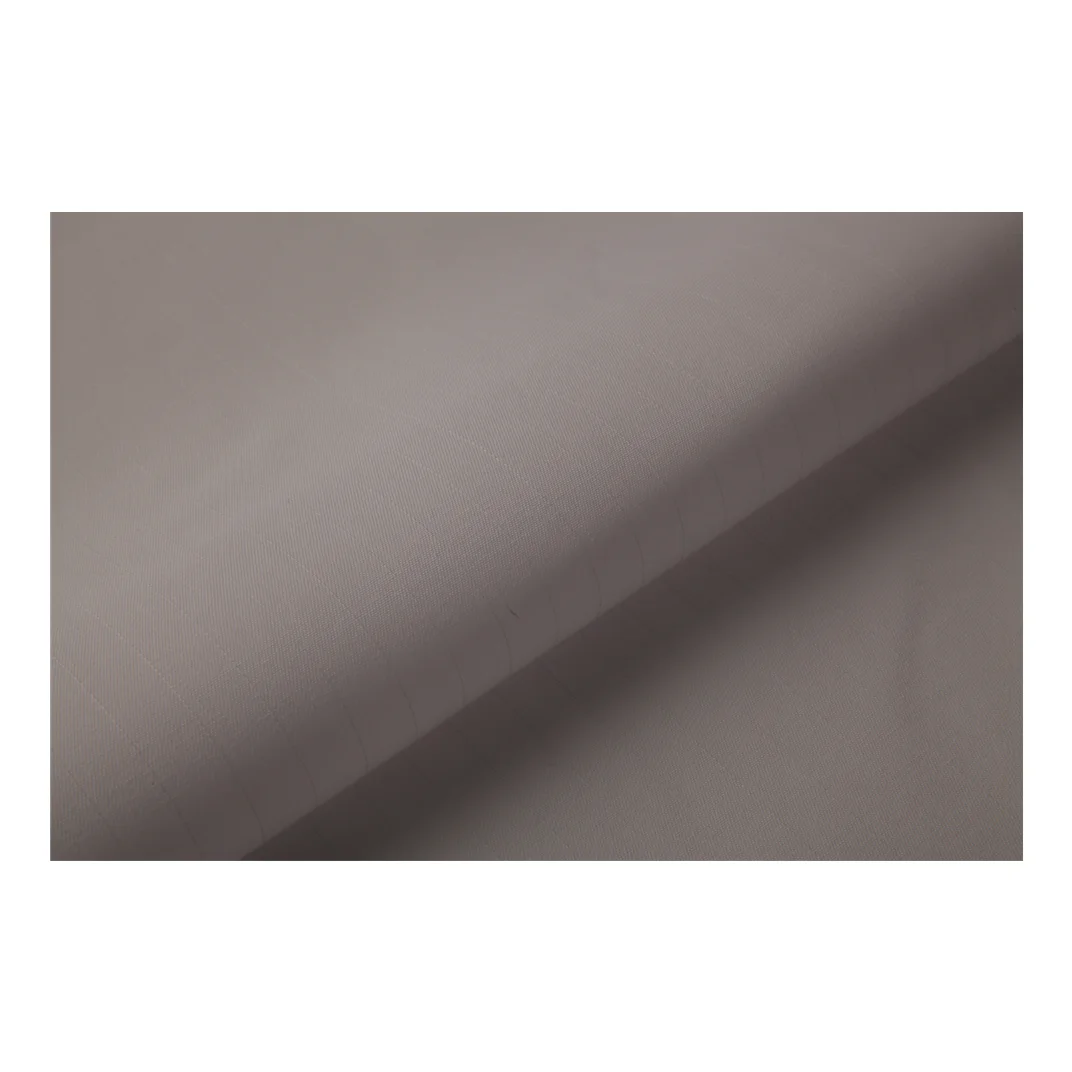 polyester fiber hot sale 0.5 2/3 diagonal industry grid Anti-static Plaid  Fabric with Chemical Filaments