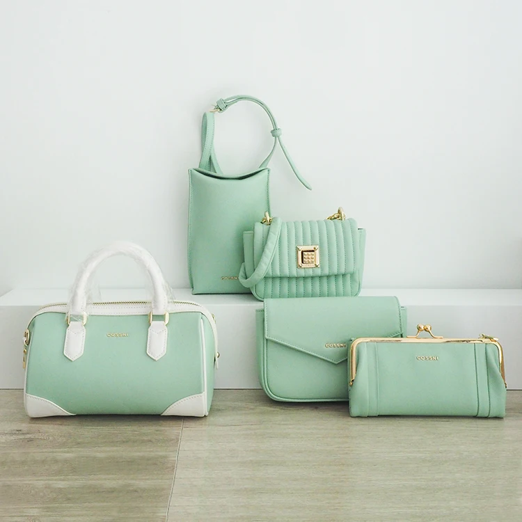 Popular Classic Leather Cute Girl Messenger Bag Fashion Women Handbag