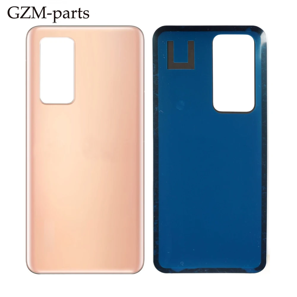 GZM-parts Glass Back Cover Spare Parts For Huawei P40 Pro Back Battery Cover Door Housing Repair
