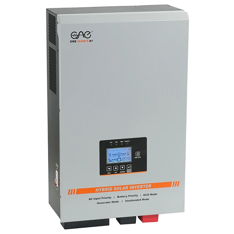 Солнечный инвертор 3 кВт с контроллером заряда Mppt 60 Гц 50 Ac Dc чистая Синусоидальная волна onduleur
