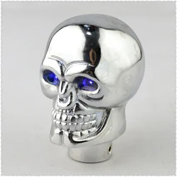china manufacturer led light gear stick knob skull shift knob