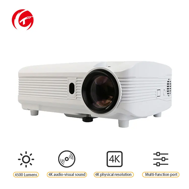  Новый 3lcd проектор 1080p 2021 4k мини-проектор hd tv bluetioth мобильные телефоны 5g прикрепить цена в