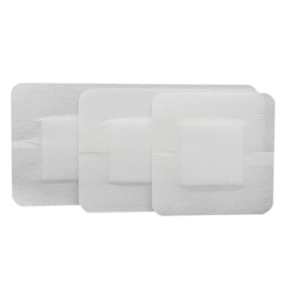 Various Sizes Breathable   10cm*15cm Sterile Non-woven Wound Care Adhesive  Wound Dressing