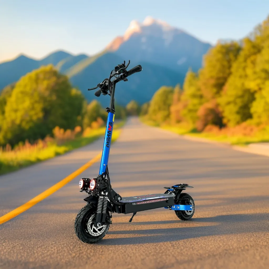 USA EU Warehouse Free Shipping E Scooter Fast Speed 50-55Kh 60-70Km Long Range 10 Inch Uk 48 Volt 21Ah Electric Scooter 2400W