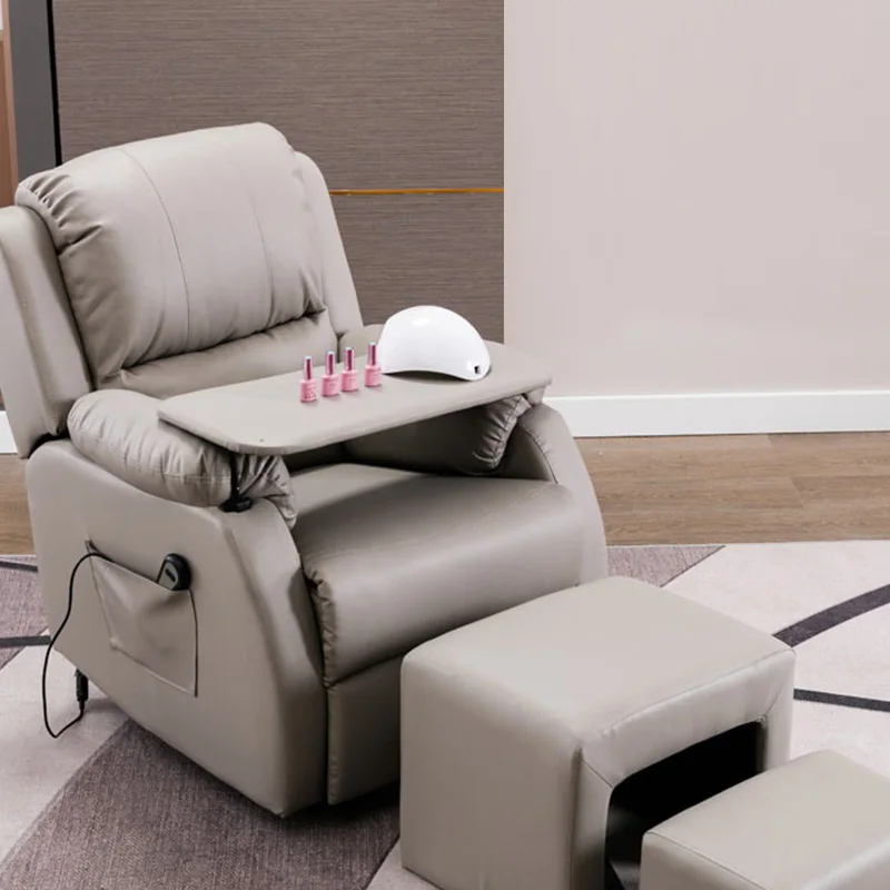 Beauty Nail Salon Furniture Foot Spa Chair Pure Massage Pure Massage Comfortable Lay Down Manicure Chair