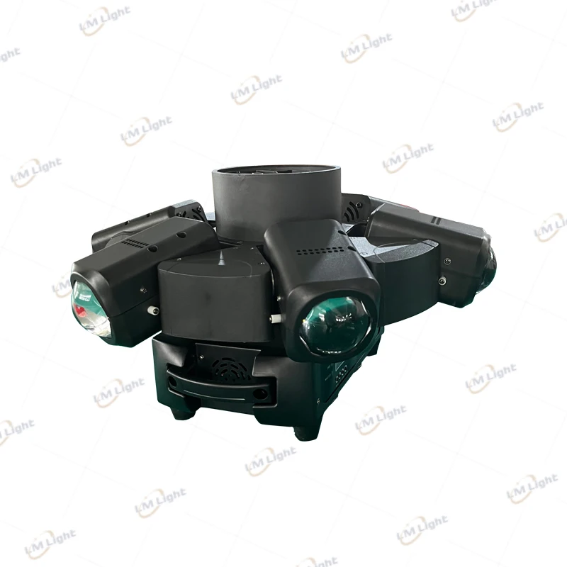 Six armed King Kong light Manual / remote control LED lamps,Stage lighting equipment Wedding cob bar LED lamp