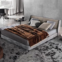 2022 Modern Leather Upholstery beds Headboard Back King Size Frame Bed Europe Style factory Wholesale Home Furniture