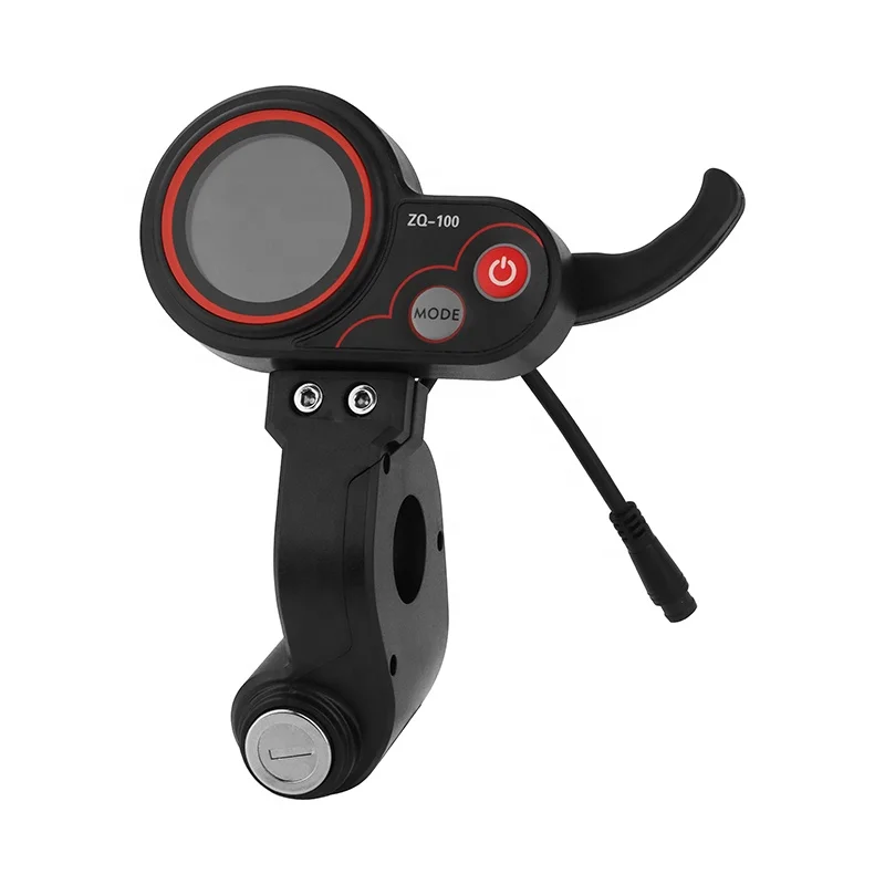 With Key ZQ-100 6 Pins Scooter Meter Switch Accelerator for Kugoo Scooter Accessories with accelerator and display