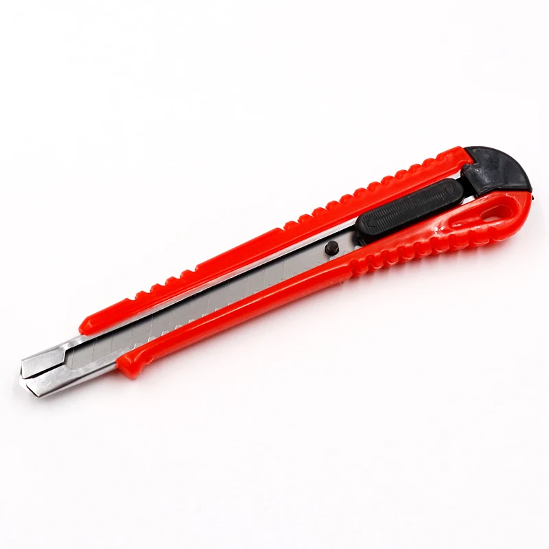 Auto Retract Utility Knife Single Blade Safety Box Cutter