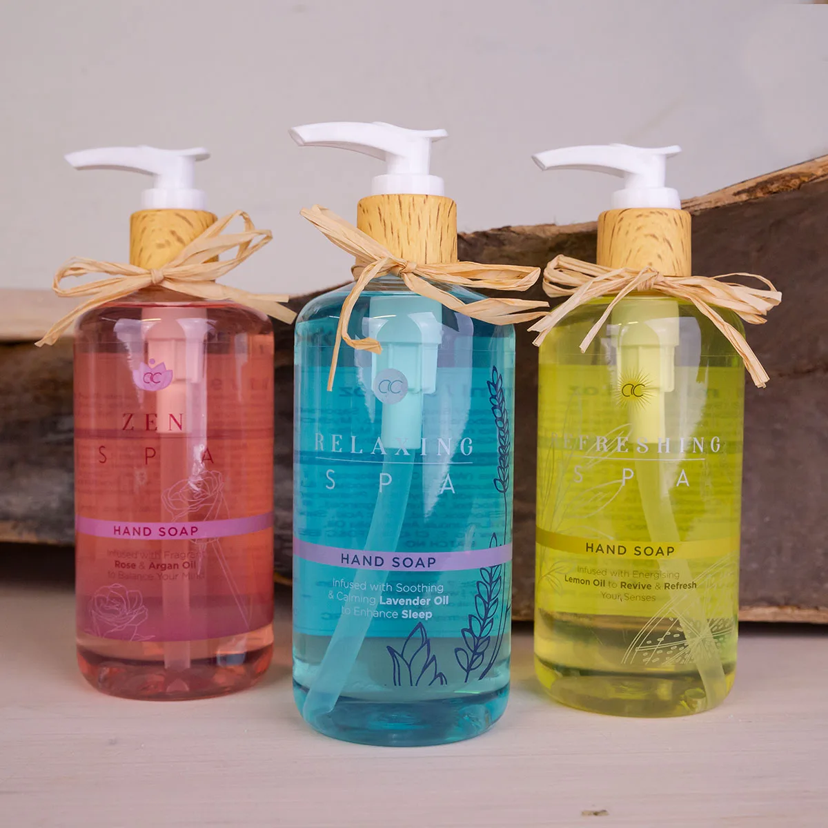 Accentra Brand Best Selling Customized Rose And Argan Fragrance Liquid Natural Hand Soap ZEN Spa In Dispenser