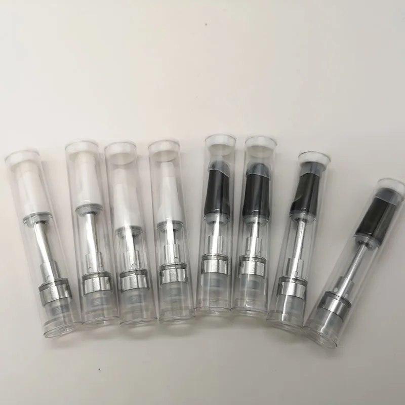 High Quality 510 Thread Empty Vape Pens Ceramic Coil Leakproof Thick Oil Vape Cartridges OEM Logo