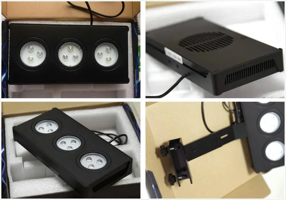 30W 60W aqua knight coral reef marine led aquarium lighting for croals reef tank