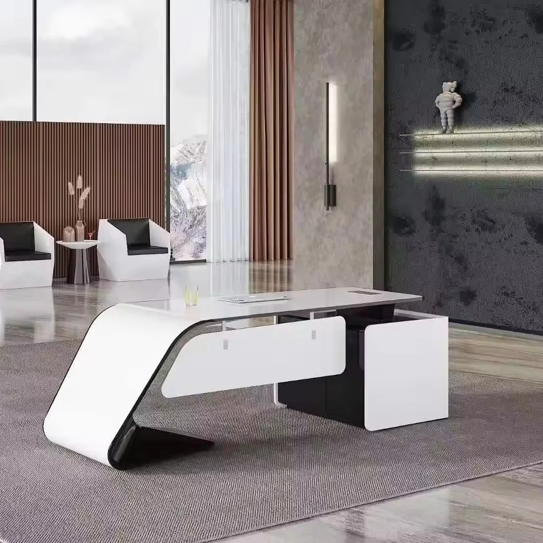 Стол офисный 100% MDF роскошный набор escritorio de oficina высокотехнологичный стол