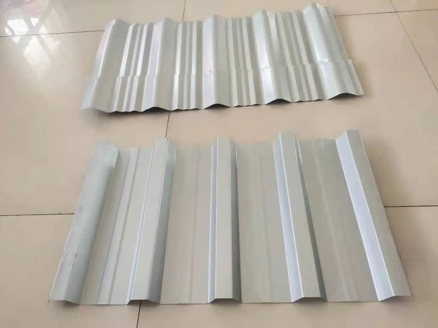 High quality glazed tole IBR sheet double layer trapezoidal roof press making machine roll forming machinery