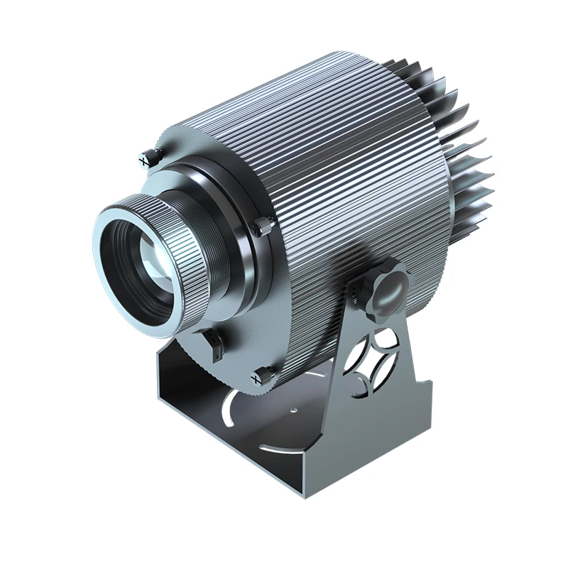 Customized Sidewalk Projection Lamp 100W 200W Outdoor Waterproof Rotating Static Traffic Warning Logo Projector