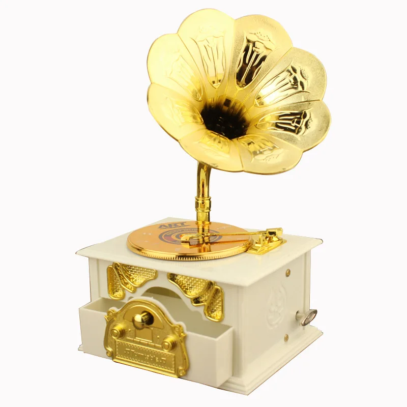 AL Dancing piano sewing machine typewriter music box birthday gifts romantic gifts home decoration ornaments music box