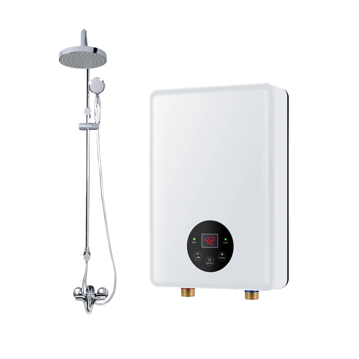 3.5KW 120V настенный Tankless Портативный электрический подогреватель воды для ванной