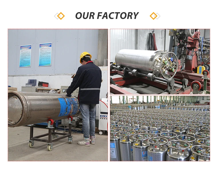 Industrial TUV Liquid Nitrogen Gas Flask Dewar Flask  Dewar Tank With Factory Price