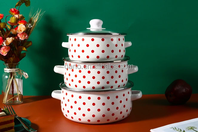 12/14/16 cm Mini Casserole Set  Custom decal Printing  Carbon Steel Casserole pot Mini food cooking pot Stew pot