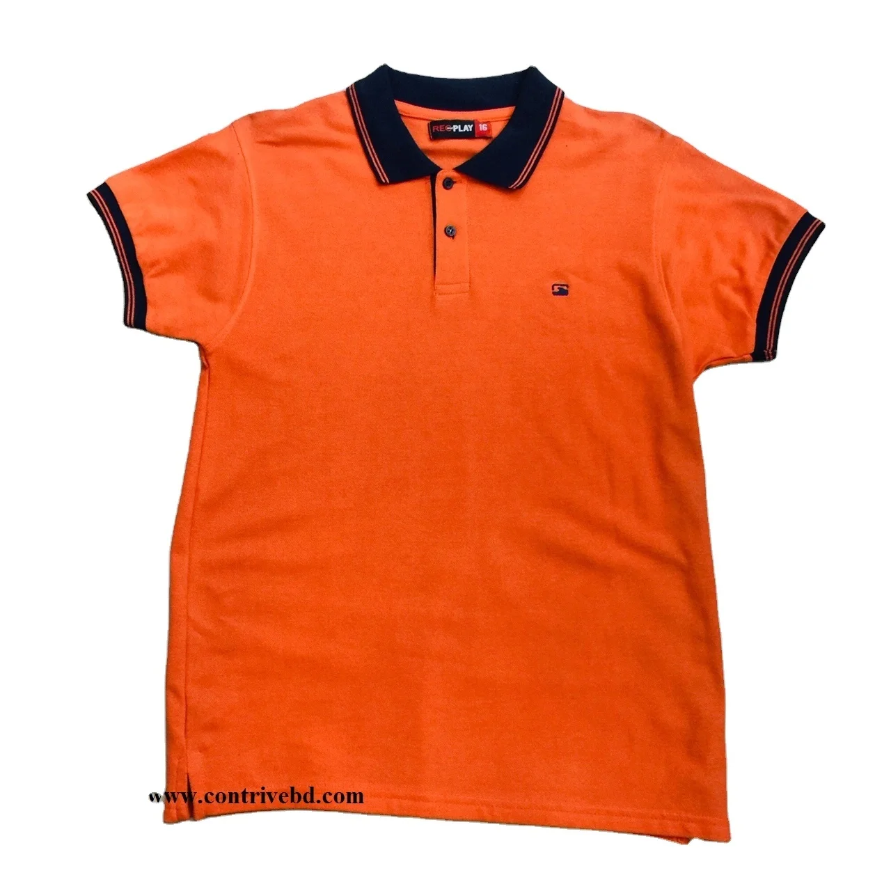 Wholesale High Quality 100 Cotton Medium Weight Plain Casual Golf Custom Logo Simple Polo Shirt For Men