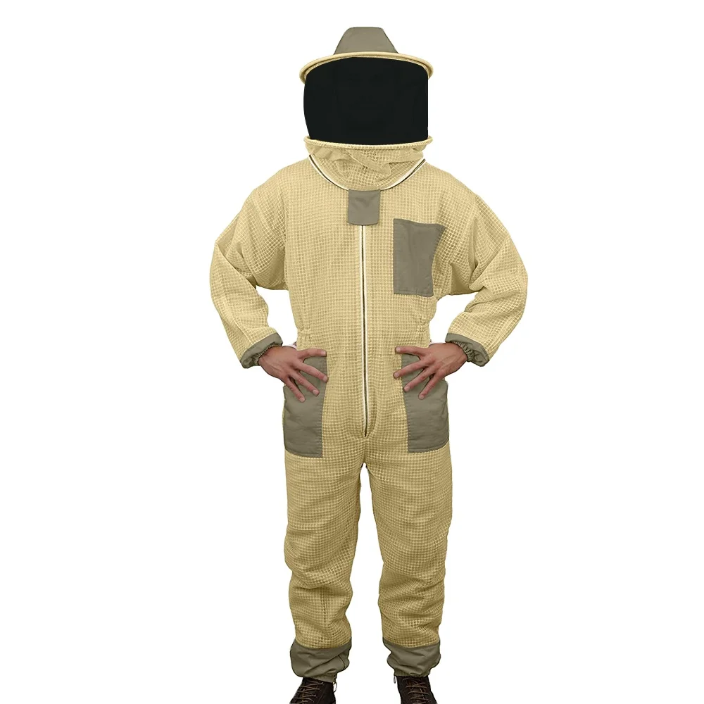 Professional Bee Suit 3 layer mesh beekeeper suit