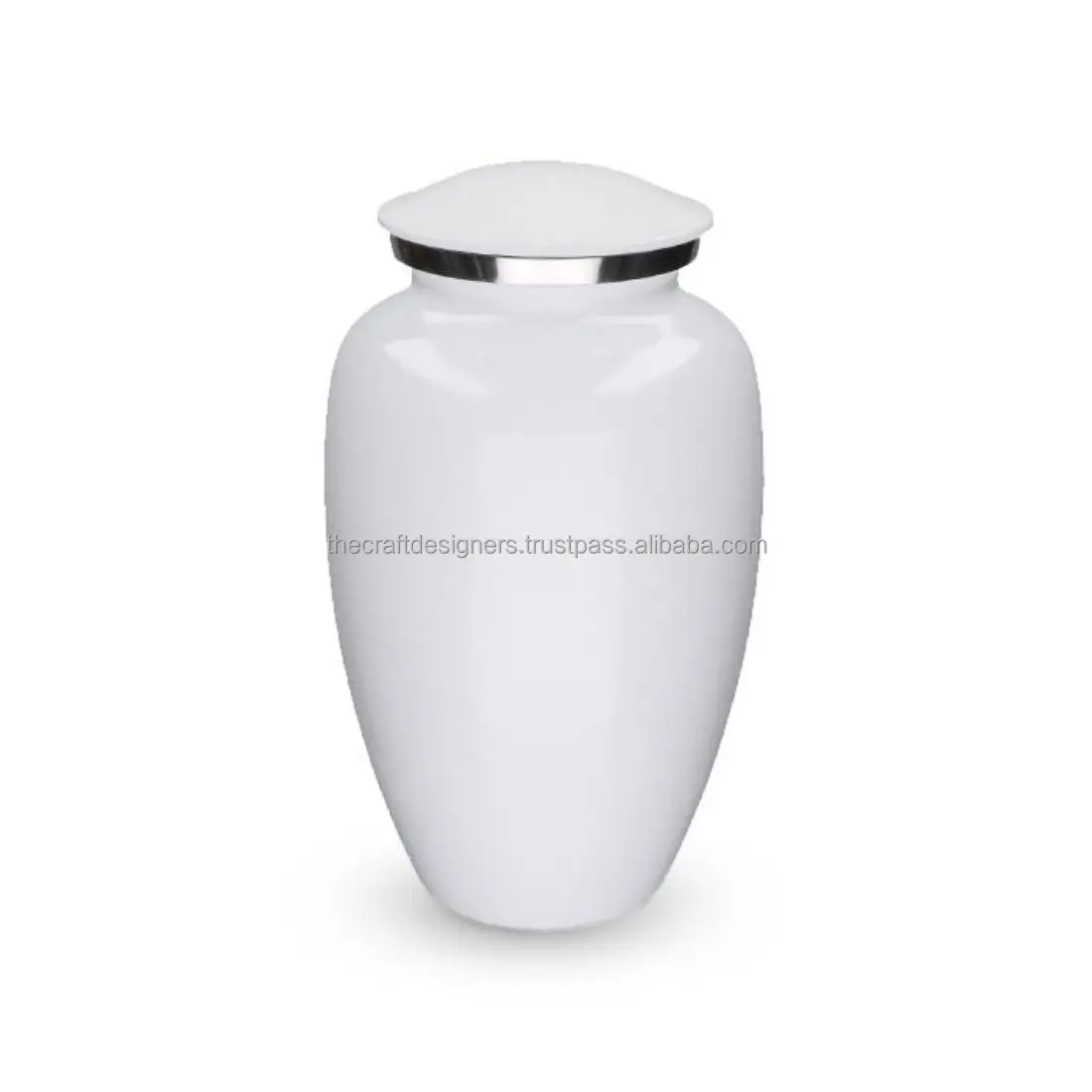 Humans Coffin Cremation Urn Memorial Funeral Supplies Brass Cremation Urn Wooden Tone Finished Best Selling Adult Urn By TCD