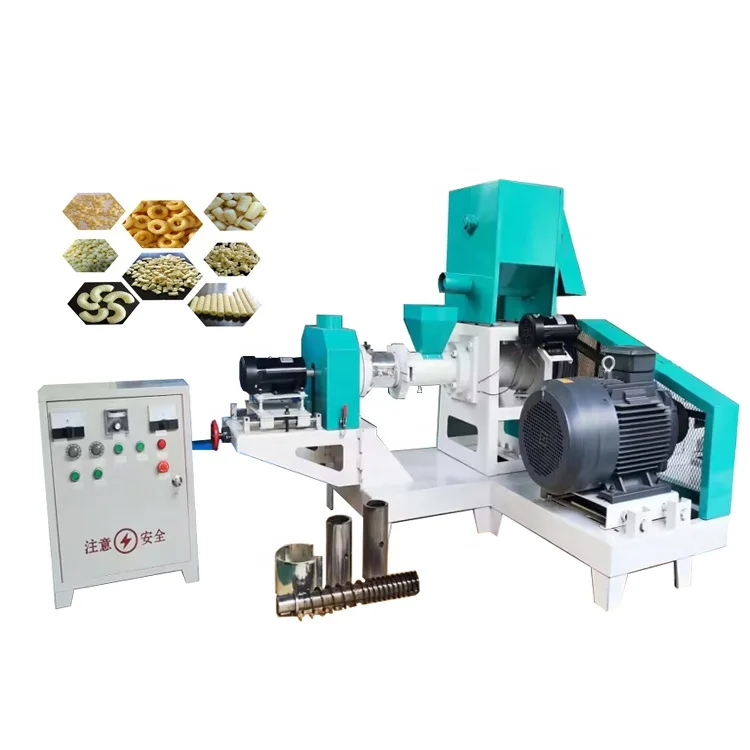 Twin Screw Puff Snack Food Machine Stick Shape Puff Corn Snacks Machine Hot Custard Puff Machine