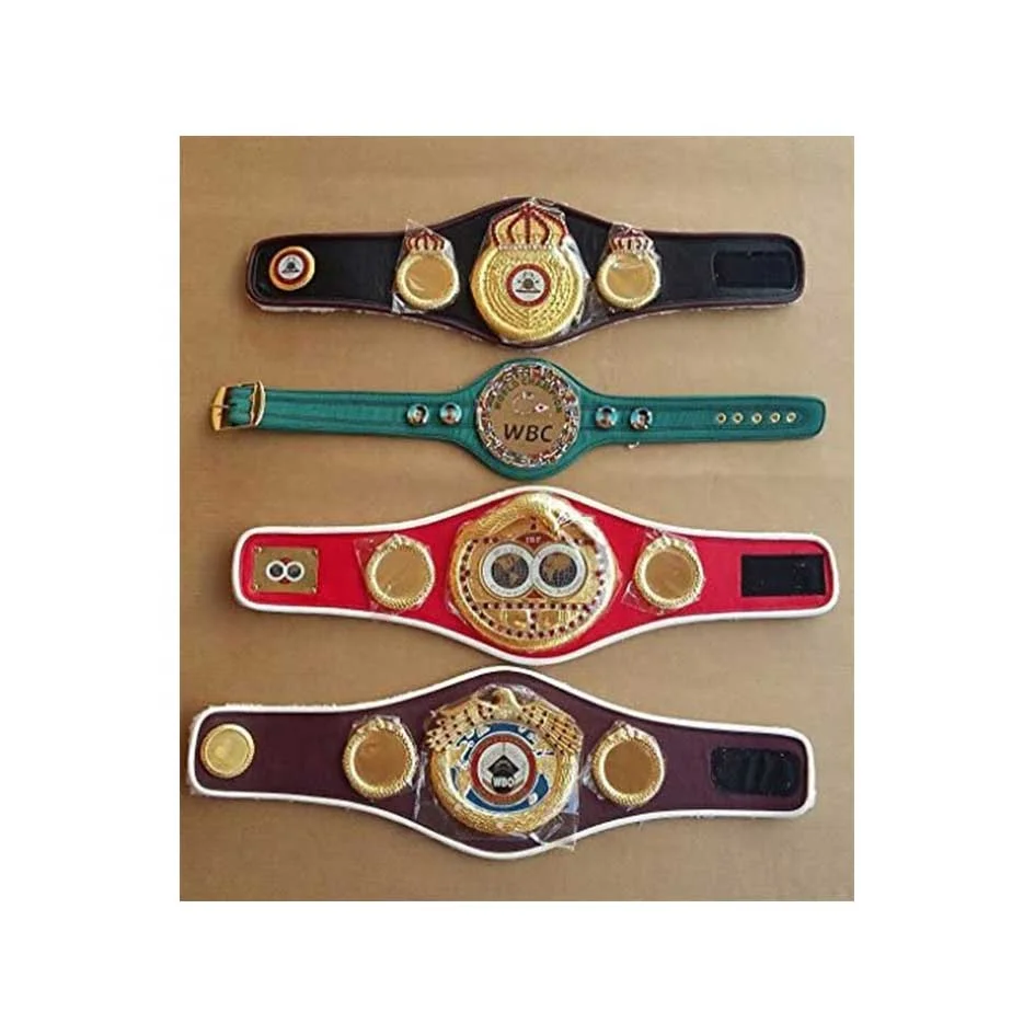 WBC MMA Boxing Championship Belts Set
